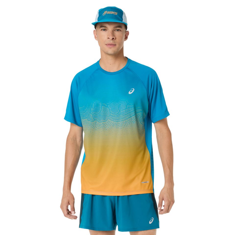 Asics shirt korte mouw Road Fade Heren (foto 1)