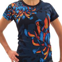 INKnBURN shirt korte mouw Bloom dames (foto 1)