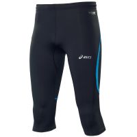 Asics driekwart broek Adrenaline zwart/blauw heren