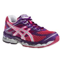 Asics Gel Cumulus 15 (2A) neon roze/wit/paars dames (foto 1)