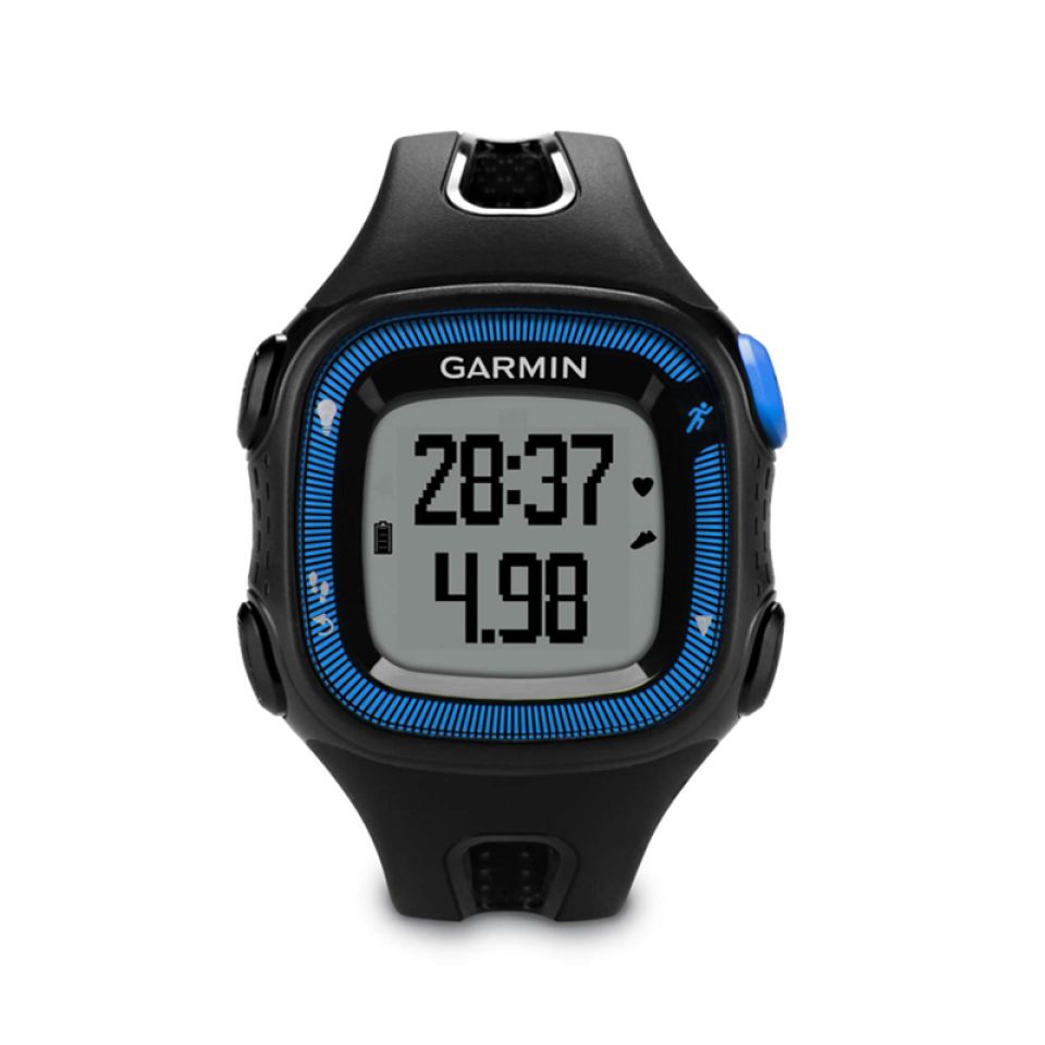 touw nul pond Garmin Forerunner 15 GPS + hartslagmeter zwart/blauw heren kopen – Heren