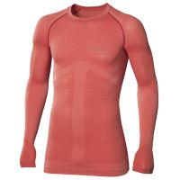 Asics shirt lange mouw Seamless Flame Orange heren (foto 1)