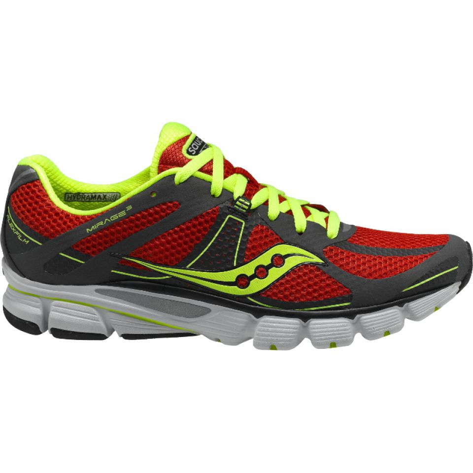 Saucony Mirage 3 antraciet/geel heren (foto 1)