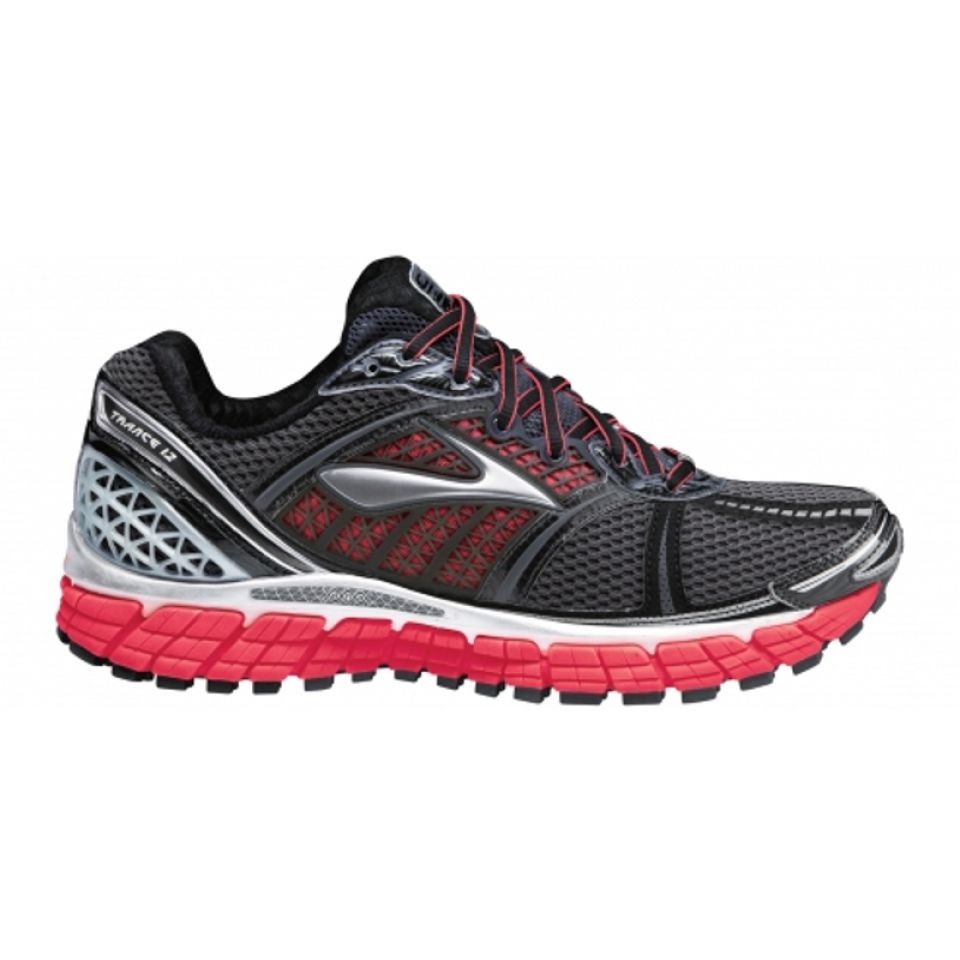 Brooks Trance 12 zwart/roze dames (foto 1)