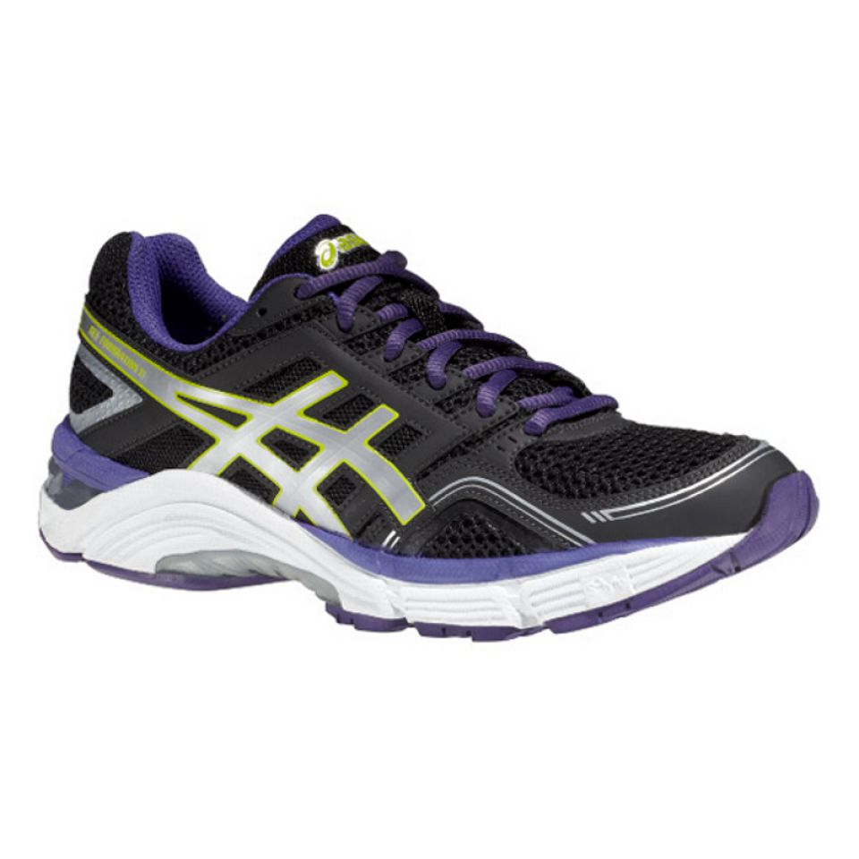 Asics Gel Foundation 11 zwart/paars dames (foto 1)