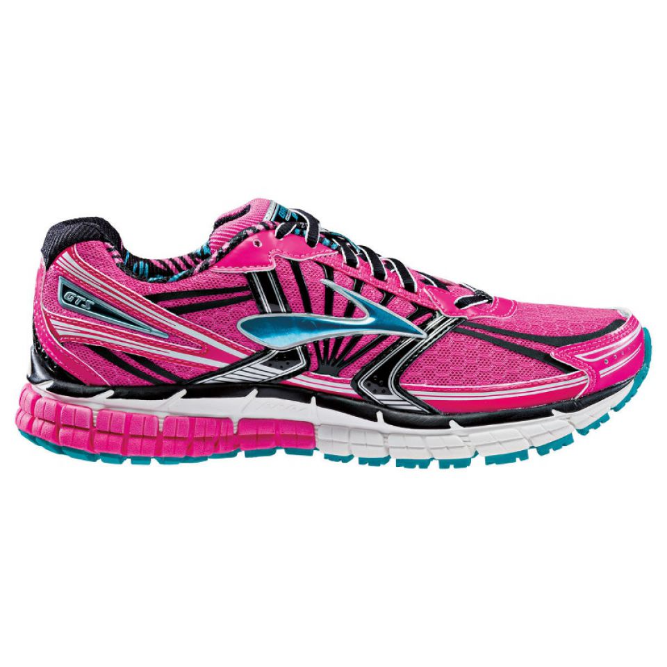 Brooks Adrenaline GTS 14 roze/blauw dames (foto 1)