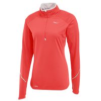 Saucony shirt lange mouw winddicht Nomad Vizipro Electric dames