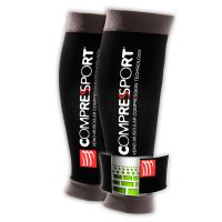 Compressport US (ultrasilicone) compressiekous zwart
