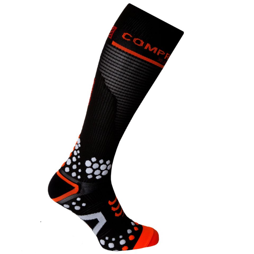 Compressport Full Socks compressiekous zwart (foto 1)