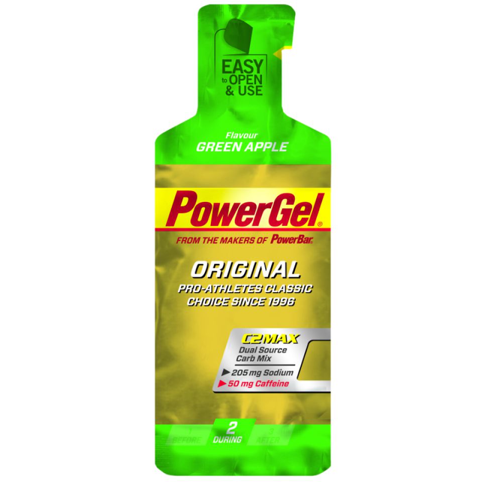 Powerbar Fuel Powergel Appel/cafeine 4 + 1 gratis! (foto 1)