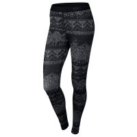 Nike lange tight hyperwarm zwart dames