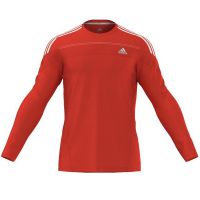 Adidas shirt lange mouw RSP rood/wit heren