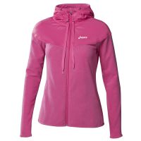 Asics vest polar fleece hoodie roze dames