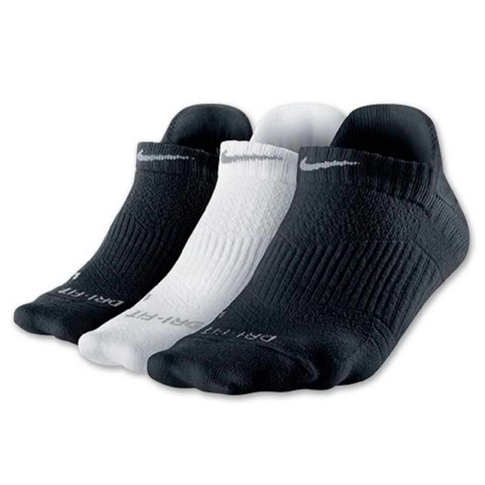 Nike sok 3-pack Dri-Fit zwart/wit kopen – Dames