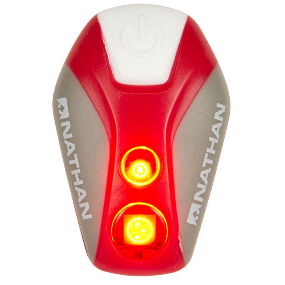 Nathan lamp Pulsar Strobe rood/grijs (foto 1)