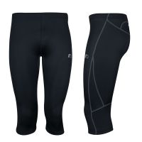 Newline driekwart broek Base Dry N Comfort zwart heren