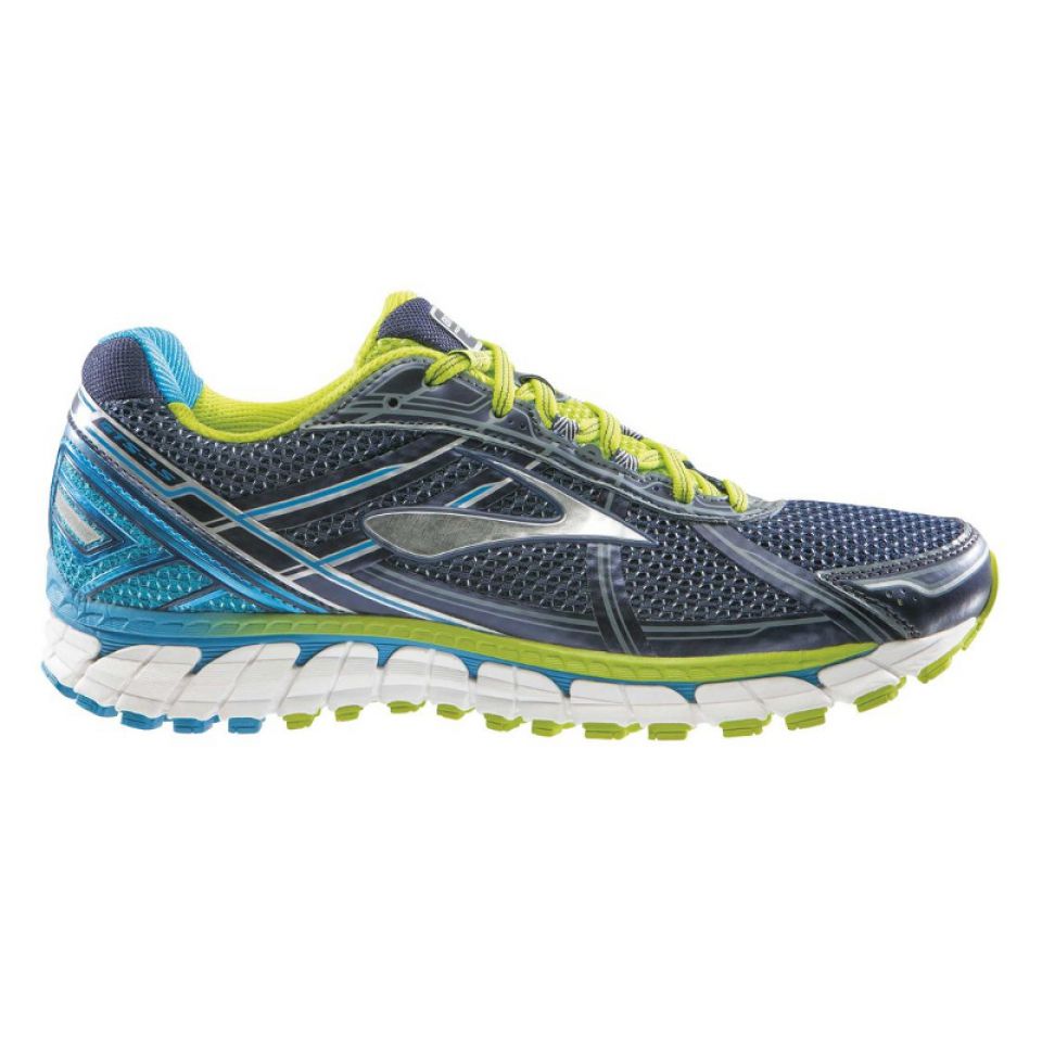 Brooks Adrenaline GTS 15 navy/lime heren (foto 1)