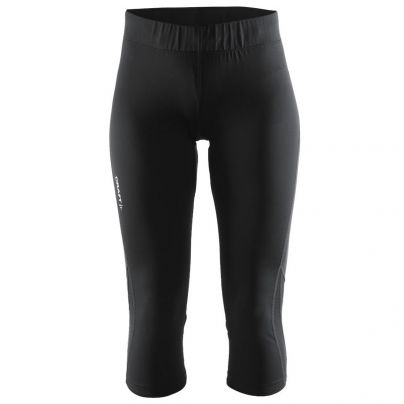 Craft driekwart tight Prime black dames