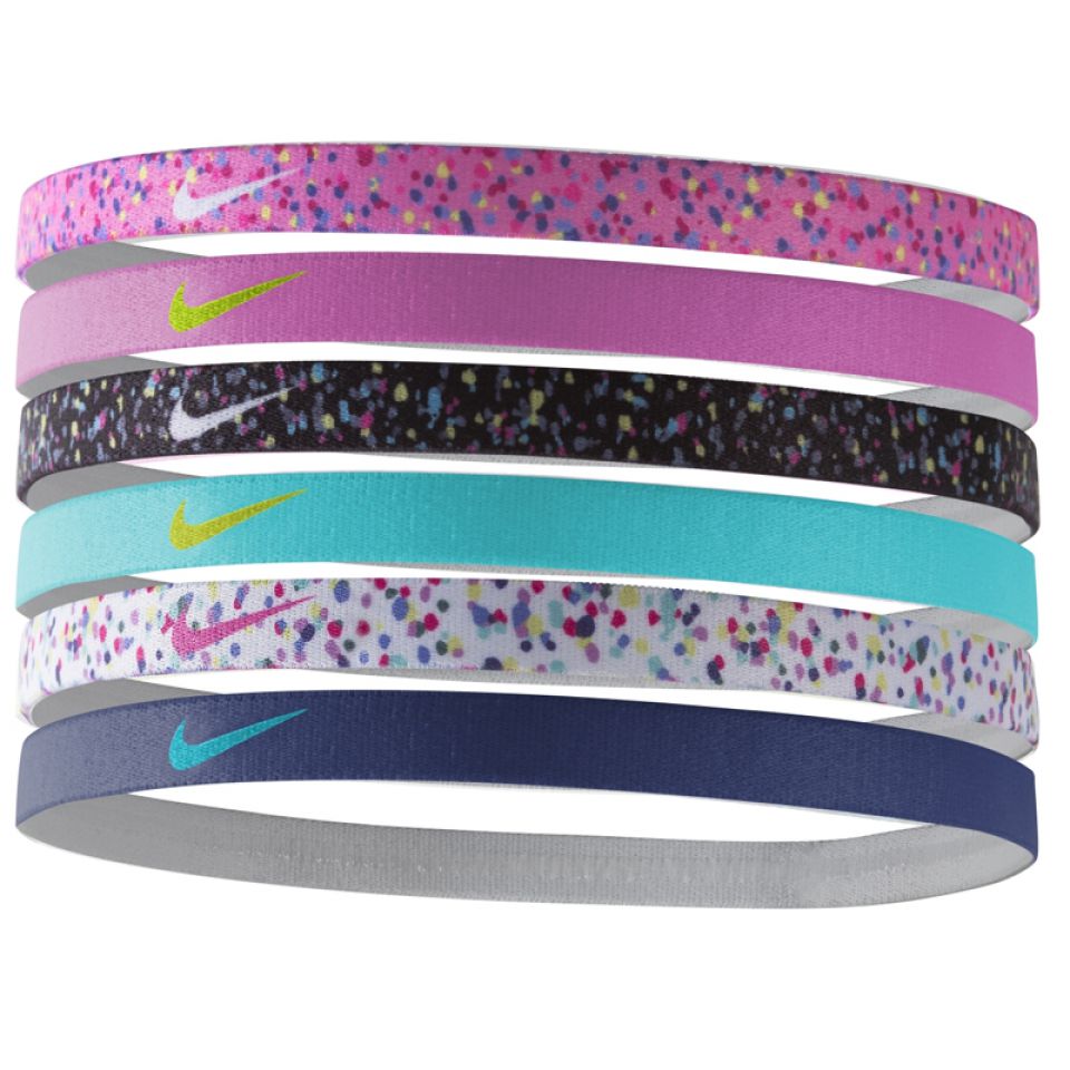 Nike haarband Printed 6 pack assorted dames kopen – Dames