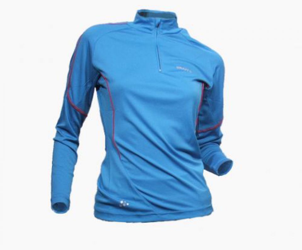 Craft Shirt lange mouw action Vented Zip Hawaii dames (foto 1)
