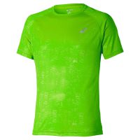 Asics shirt korte mouw Graphic neon green heren