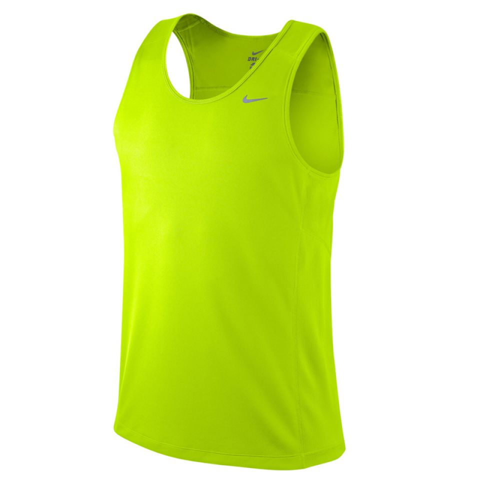 Nike singlet Miler volt heren (foto 1)