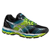 Asics Gel Nimbus 17 zwart/blauw heren (foto 1)