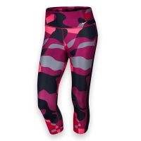 Nike driekwart tight Legend 2.0 Mega Liquid roze dames (foto 1)