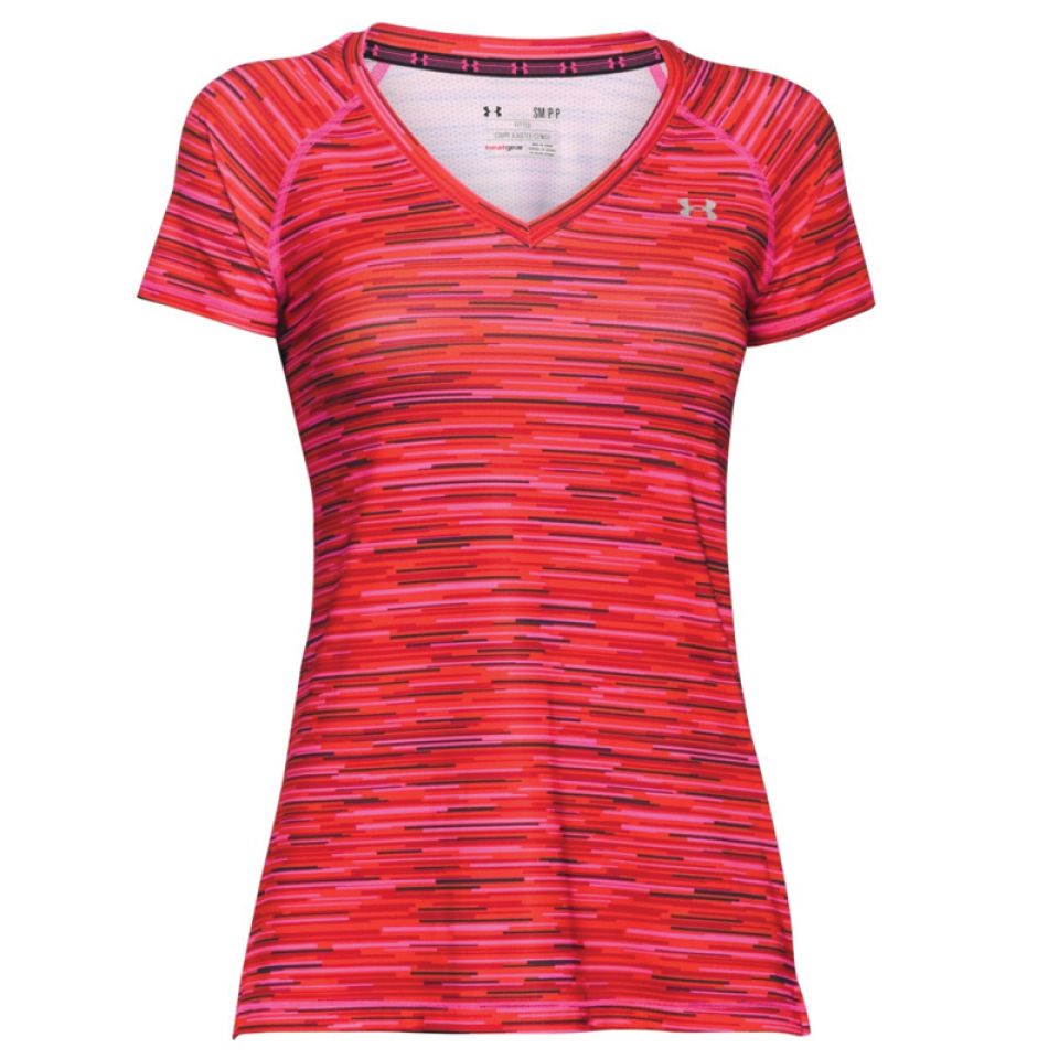 Under Armour shirt korte mouw HeatGear Armour Printed dames (foto 1)