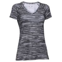 Under Armour shirt korte mouw HeatGear Armour Printed grijs dames (foto 1)