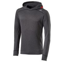 Adidas shirt lange mouw hoodie Icon black/borang heren