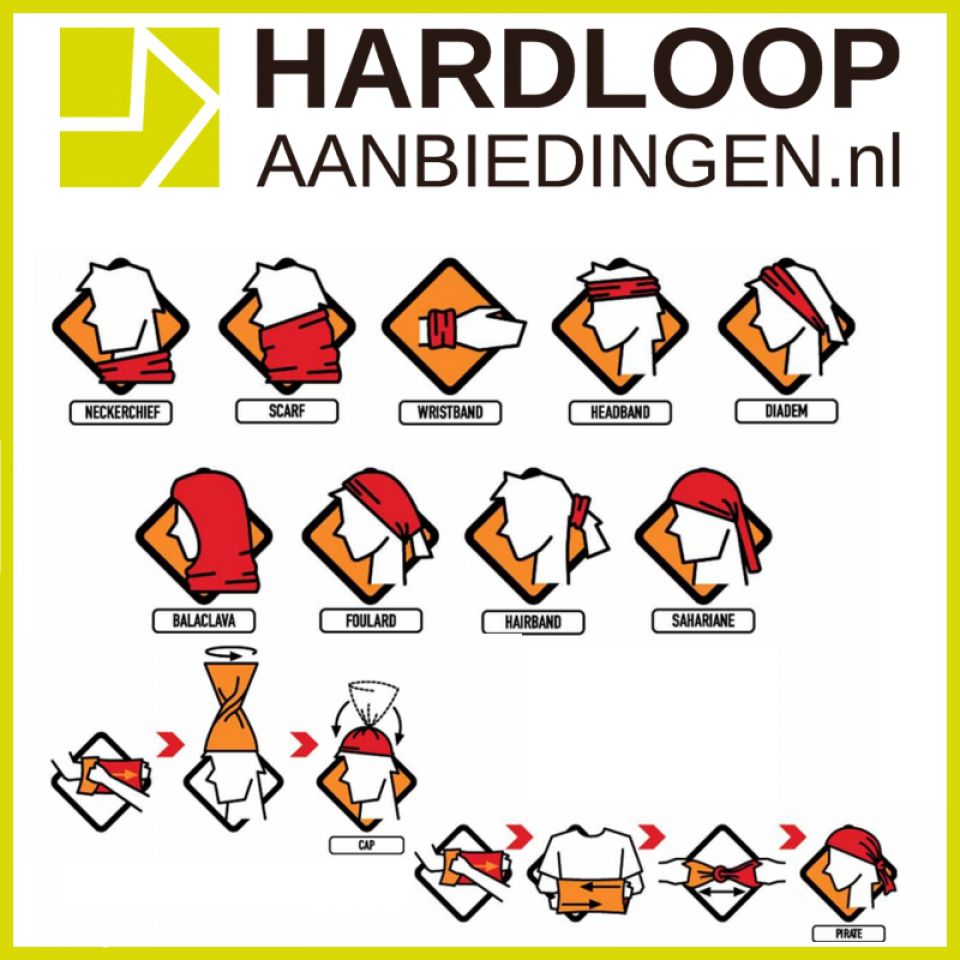 multifunctionele hardloopsjaal met Polartec fleece (foto 2)