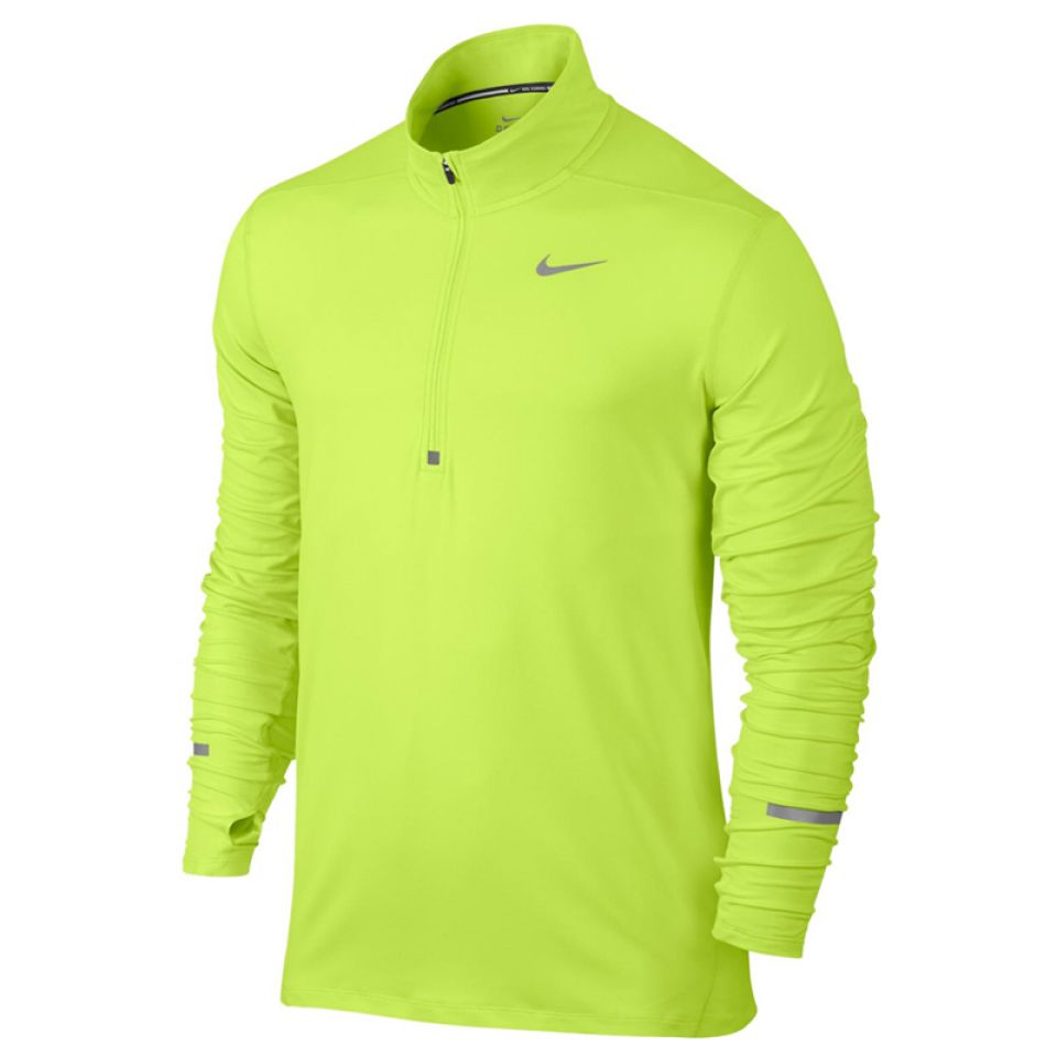 Nike shirt lange mouw 1/2 zip Element volt heren kopen – Heren