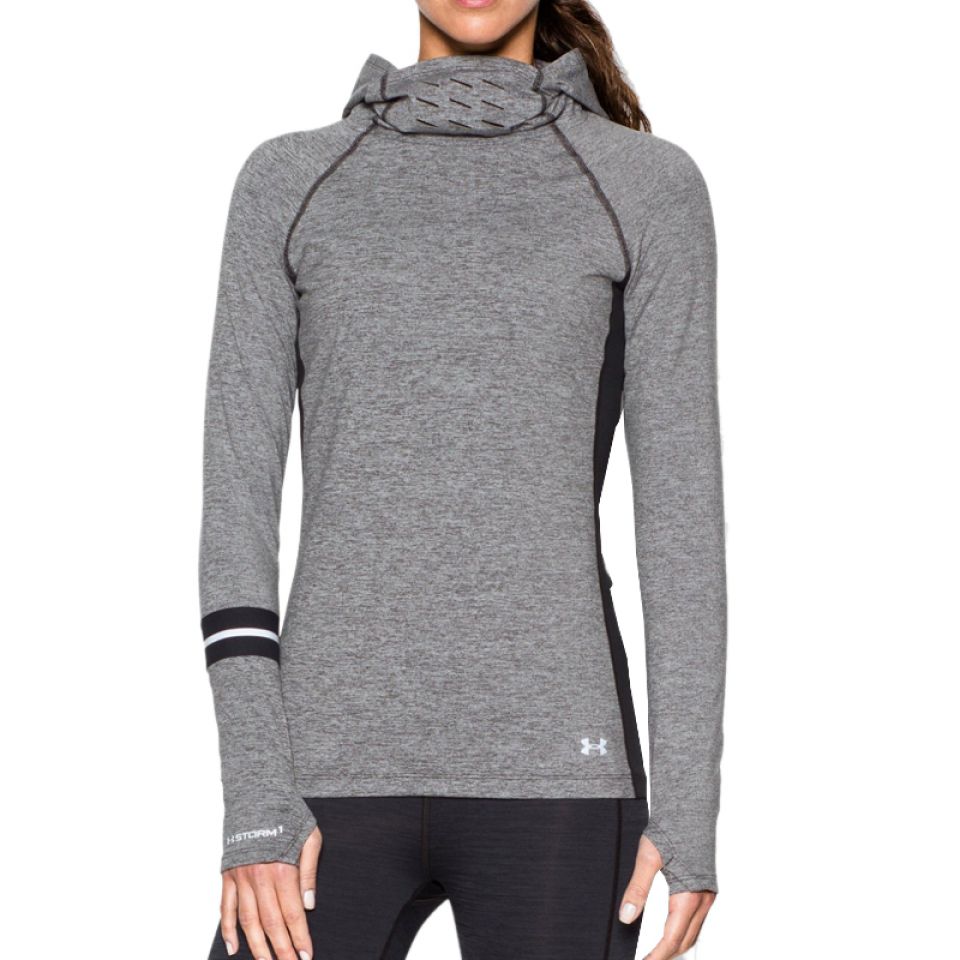 eerste formule Whirlpool Under Armour shirt lange mouw hoodie Storm Layered up grey dames kopen –  Dames