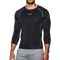 Under Armour shirt lange mouw HG Compressie black heren (foto 1)