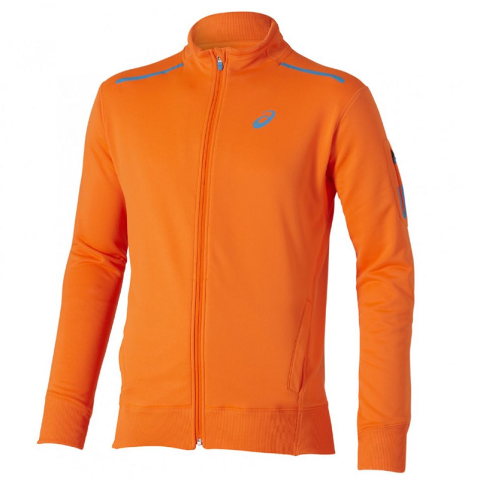 Asics vest Track Jacket shocking orange heren (foto 1)