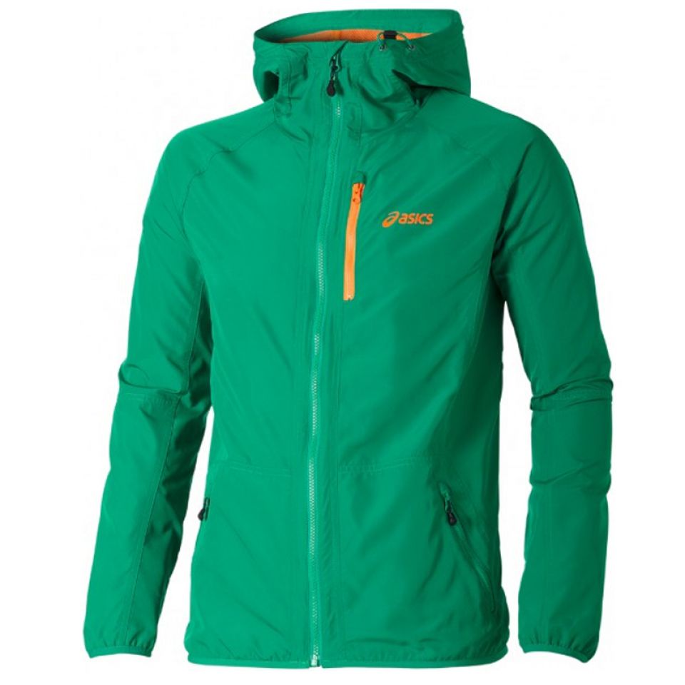 Asics Jack windbreaker hood Jungle Green heren (foto 1)