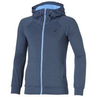 Asics vest Full Zip Hoodie grijs/blauw dames (foto 1)
