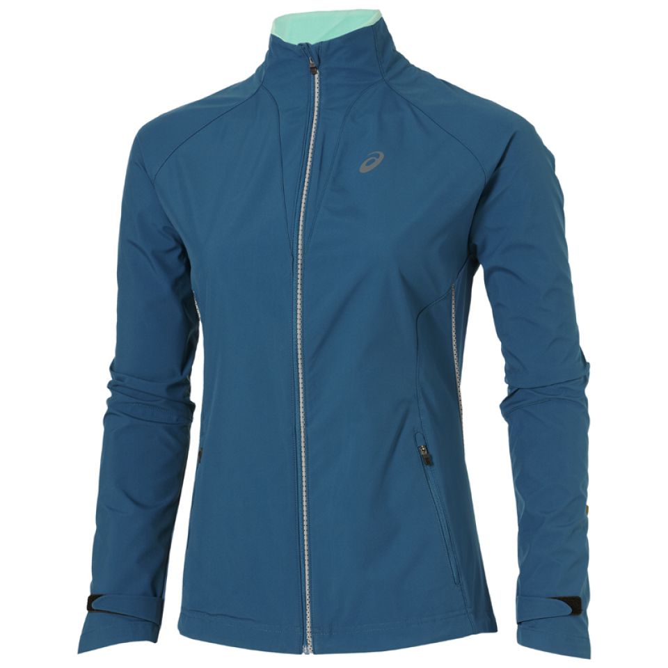 Asics jack Windstopper Road Running mosaic blue dames (foto 1)