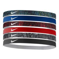 Nike haarband Printed 6 pack assorted dames