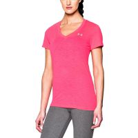Under Armour shirt korte mouw Tech Slub pink dames (foto 1)
