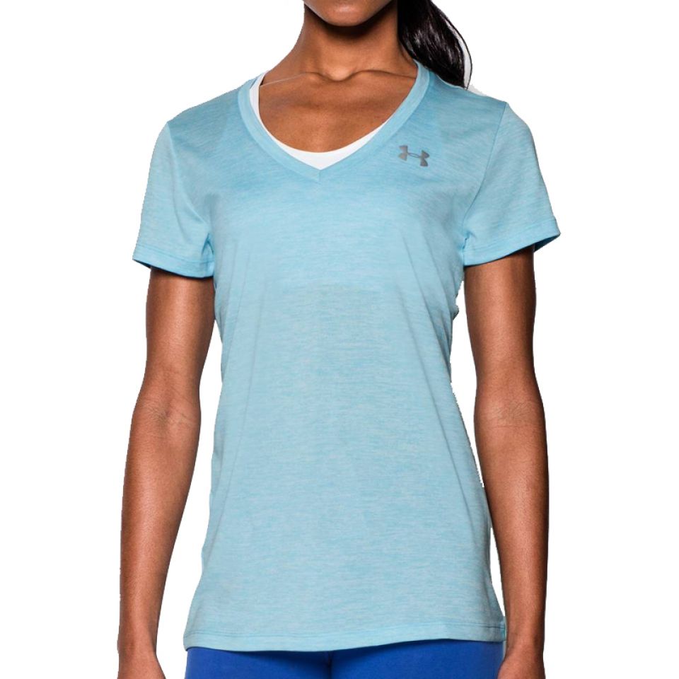 Under Armour korte mouw Tech sky blue dames kopen – Dames