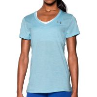 Under Armour shirt korte mouw Tech sky blue dames (foto 1)