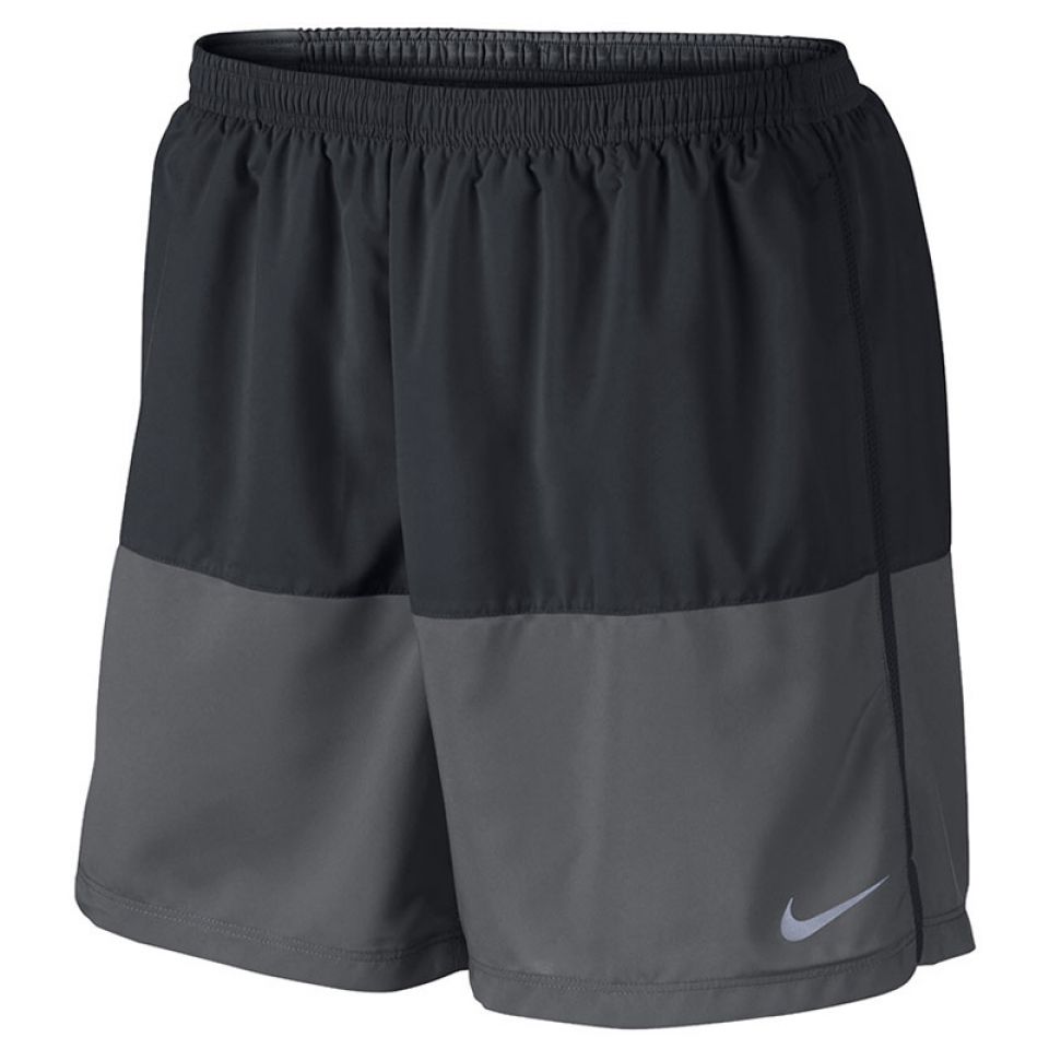 Nike short Racer 12,5cm black/grey heren (foto 1)