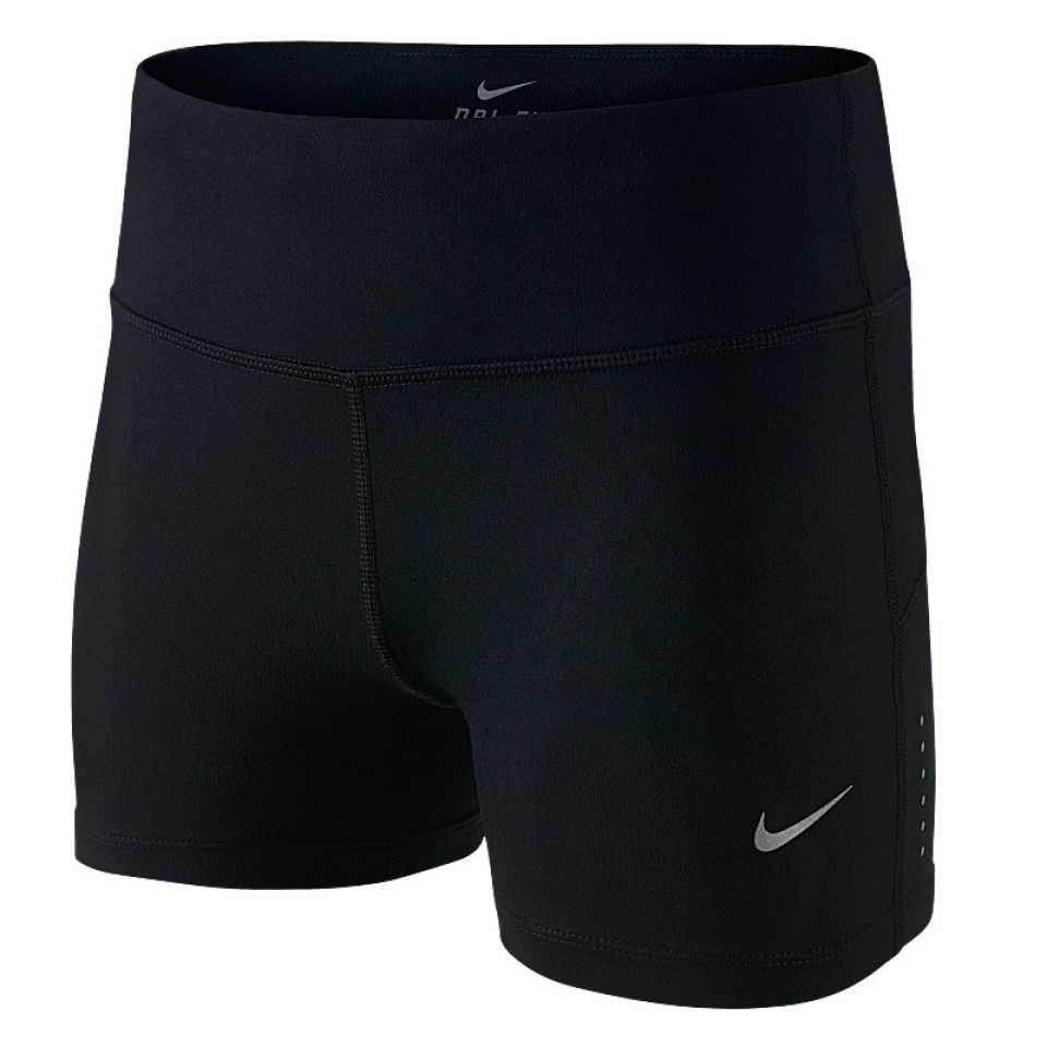 Nike korte tight boy short black dames (foto 1)