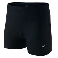 Nike korte tight boy short black dames (foto 1)