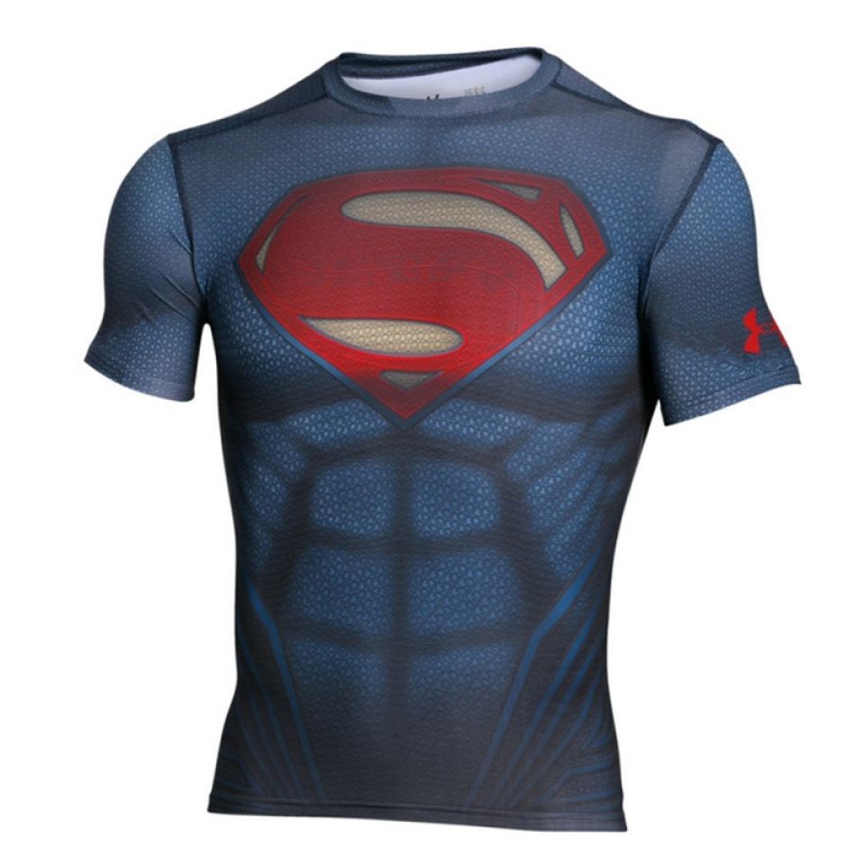 ontsnappen Email Stuiteren Under Armour shirt korte mouw compressie Superman blue heren kopen – Heren