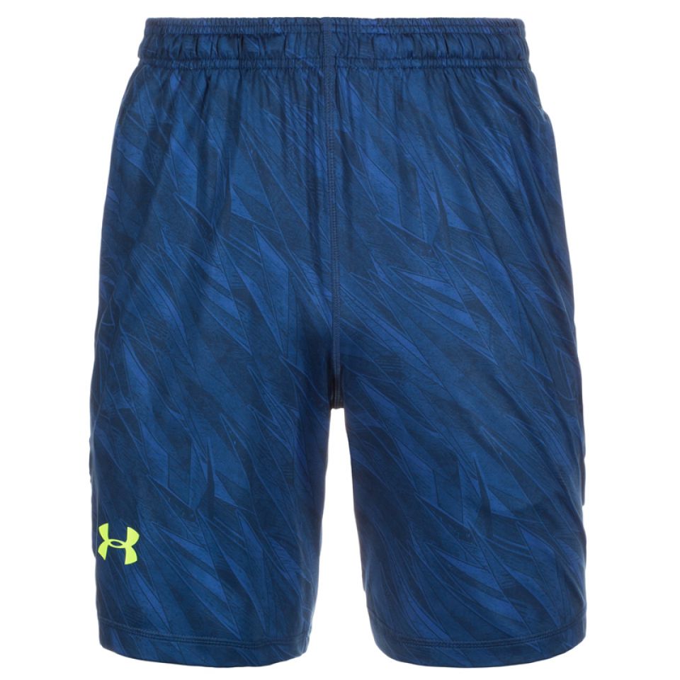 Under Armour short 8inch Raid electric blue heren (foto 1)