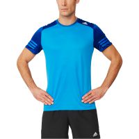 Adidas shirt korte mouw Response shock blue heren (foto 1)