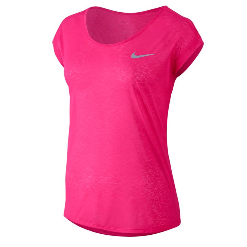 fascisme Manier Corrupt Nike shirt korte mouw Dri-fit Cool Breeze pink dames kopen